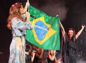 Ivete Sangalo participa da gravação de Laura Pausini, em NY
