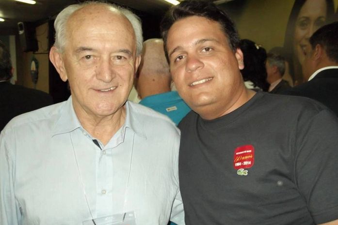 David Tavares com o ministro do Trabalho, Manoel Dias