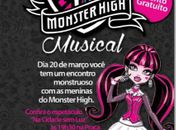 Monster High invade o Arapiraca Garden Shopping