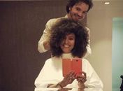 Sheron Menezzes vai ao cabeleireiro e posta foto: "tosa"