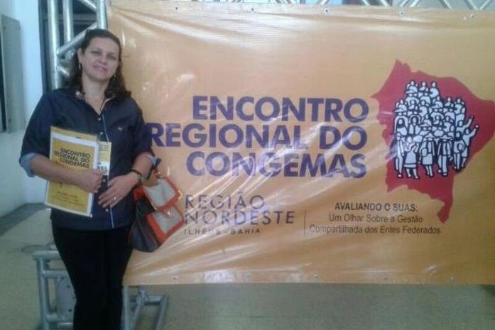 SMAS de Anadia participa do encontro regional do CONGEMAS em Ilhéus- BA