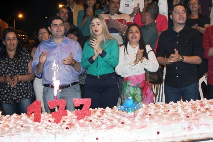 População participa do aniversário de 177 de Mata Grande