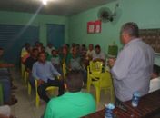 Prefeito George Clemente se reúne com Associação dos Motoristas do Transporte Complementar de São Miguel dos Campos 