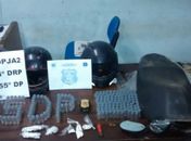  Polícia “estoura” local de desmanche e tráfico de drogas