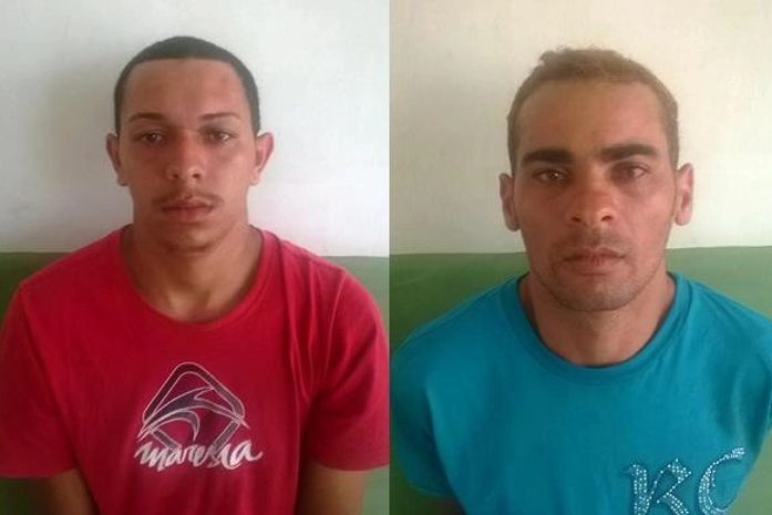 Dupla é presa por roubo e tráfico de drogas em Campo Alegre