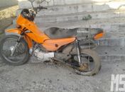Conduzindo motocicleta, menina de 12 anos sofre grave acidente em Delmiro Gouveia