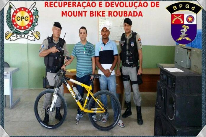 Polícia recupera bicicleta avaliada em R$ 2 mil em casa abandonada