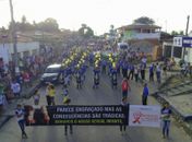 Caminhada da Mulher pela Paz atrai mais de 3 mil pessoas na Barra de Santo Antônio