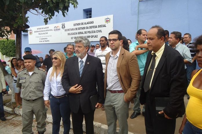 Defesa Social entrega Distrito Policial reformado em Traipu