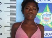 Tamires dos Santos Nascimento foi presa por agentes da Oplit