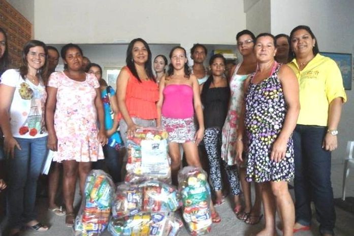 Gestantes de Maragogi recebem cestas nutricionais