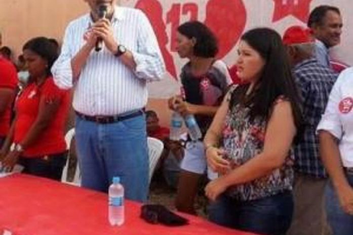 Paulão saiu vitorioso na disputa da prefeita de Palestina,onde foi eleita a prefeita do PT