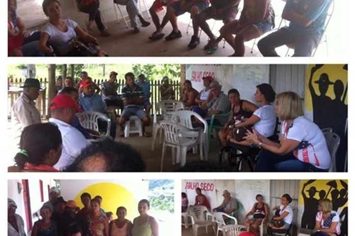 Várias lideranças presentes