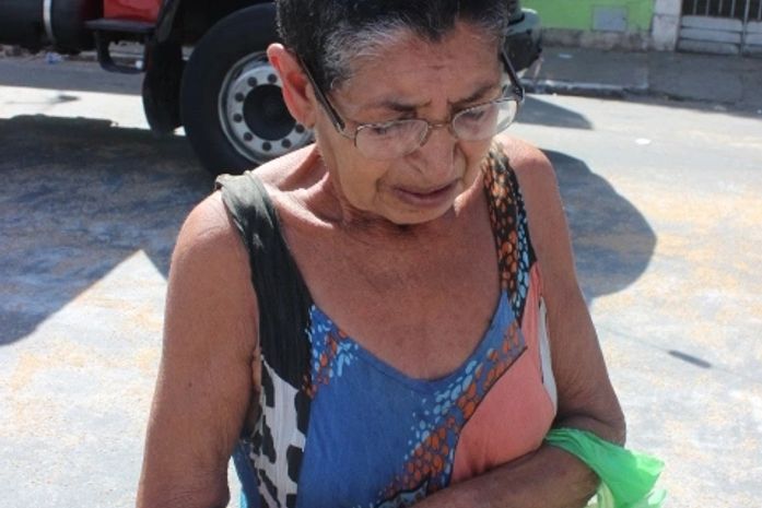Judith Maria da Silva, moradora do bairro há mais de dez anos