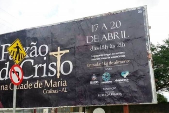 Prefeitura de Arapiraca patrocina Paixão de Cristo na Cidade de Maria
