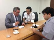 Álvaro Melo solicita abastecimento com carros-pipa em Lagoa da Canoa