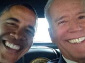 Barack Obama adere e tira selfie com vice-presidente dos Estados Unidos
