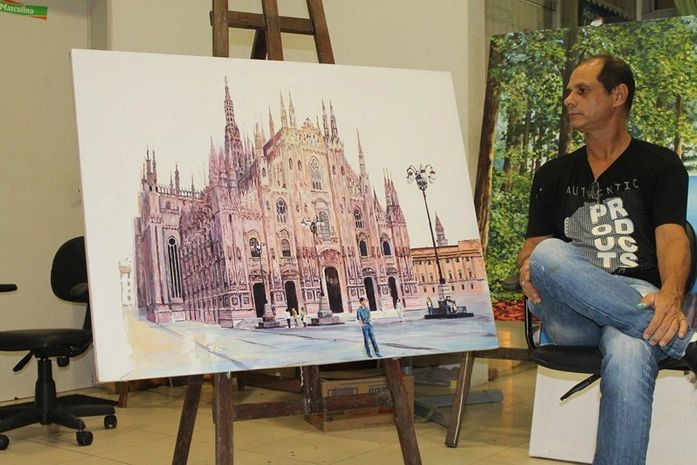 Marcelo Mascaro : Um pintor eclético que viaja por todos os temas