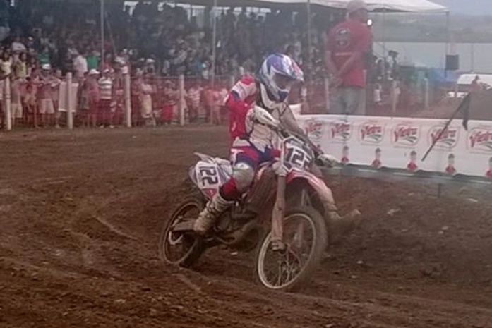 Alex Alves, um dos pilotos do Motocross em Arapiraca