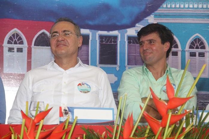 Renan Calheiros e Marcius Beltrão
