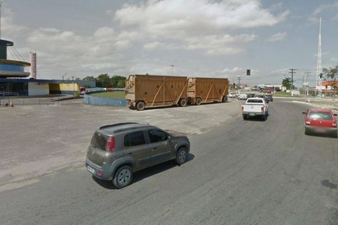Rotatória da Polícia Rodoviária Federal