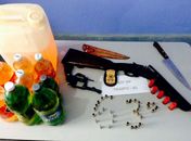 Pai e filho são presos por porte ilegal de arma de fogo 