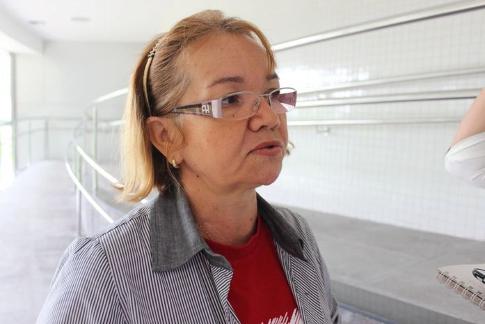 Consuelo Correia, presidente do Sinteal