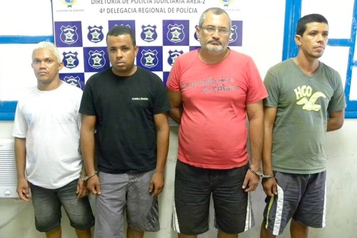 Presa quadrilha acusada de roubos em supermercado