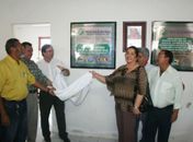 João do Nascimento de camisa branca em um evento em Arapiraca