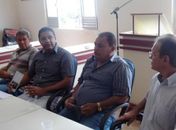"PMPRC" Prefeito Sérgio Reis reúne-se com a Equipe da CODEVASF do Programa