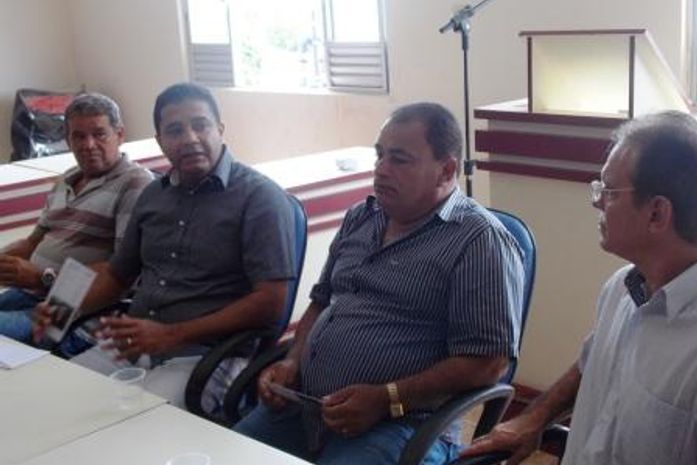 "PMPRC" Prefeito Sérgio Reis reúne-se com a Equipe da CODEVASF do Programa