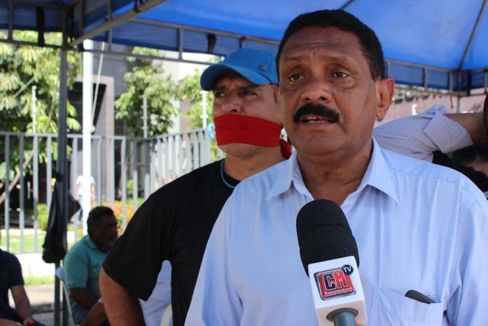 Manifestação de policiais federais