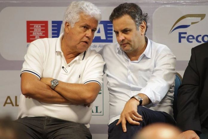 Thomaz Nonô e Aécio Neves