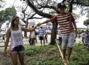 Lazer na Praça do Dia das Mães