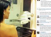 Apresentadora da Globo posta foto de exame de mama