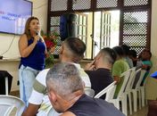 Rute Nezinho ministra palestras sobre combate à violência contra a mulher em instituições de acolhimento