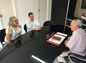 Maria Aparecida, Bruno Toledo e Biu de Lira