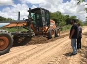 Prefeitura de Branquinha segue com recuperação de estradas