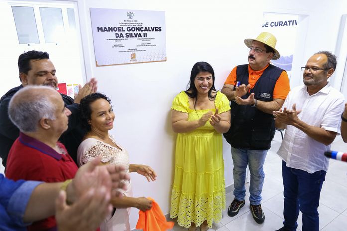 Prefeito Gilberto Gonçalves entrega nova UBS aos moradores do Conjunto José Carlos em Rio Largo