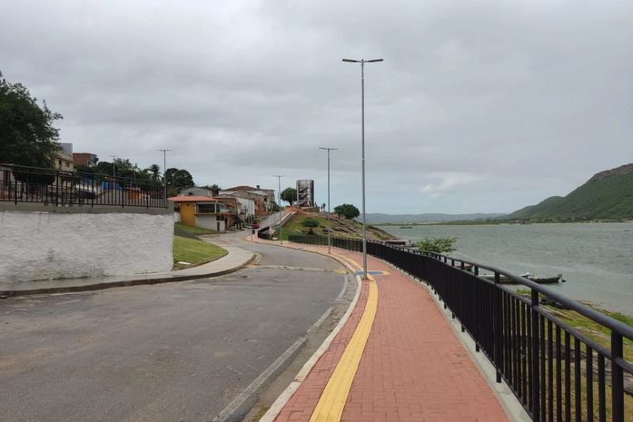 Governo de Alagoas entrega primeira etapa da obra na orla de Traipu nesta quarta-feira (3)