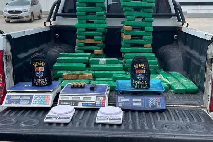 Setor de inteligência da PM realiza apreensão de meia tonelada de drogas em 2025