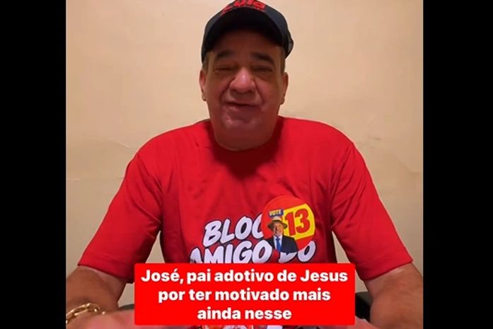 Marcos Barbosa publica vídeo celebrando vitória de Lula e elogia atuação de André Janones
