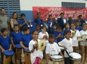 Escola Municipal Ulisses Botelho de Anadia é contemplada com Banda Fanfarra