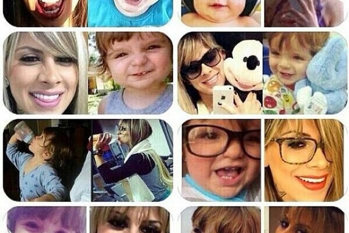 Ex-BBB Vanessa posta fotos com filho de Clara: 'Vou roubar pra mim'