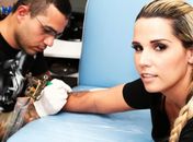Tati Princesa faz 3 novas tatuagens