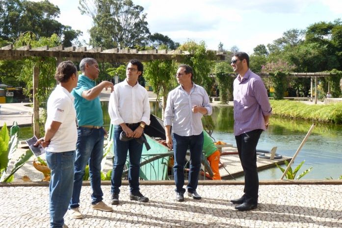 Gestores do Parque Municipal visitam áreas verdes em Minas Gerais