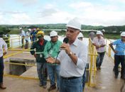 Captação da nova Adutora do Agreste recebe água do São Francisco 