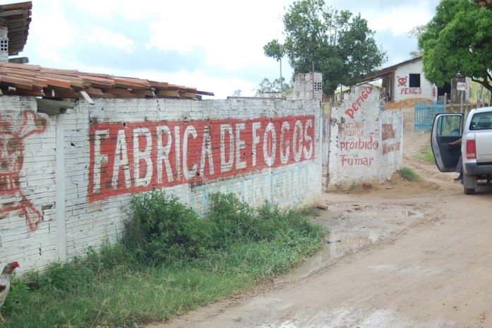 Fábrica de explosivo em Ibateguara