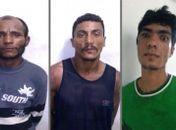 Agentes do Tigre prendem três acusado de envolvimento em assaltos
