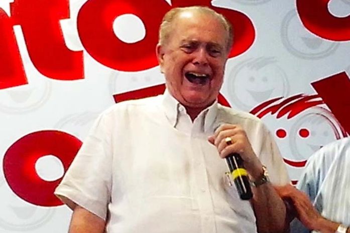 João Lyra em 2014, antes de desistir de campanha à reeleição